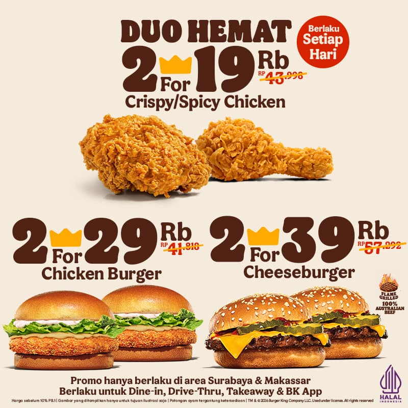 Duo Hemat Makassar dan Surabaya